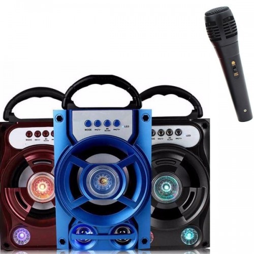 Boxa portabila D-B15+ CADOU: Microfon 