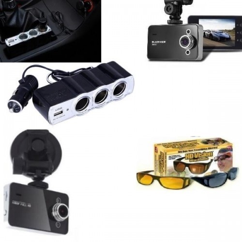 Camera auto K6000 + 2 x Ochelari auto HD vision