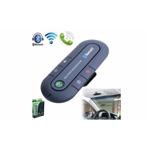 Car Kit cu Bluetooth - Handsfree - pentru masina sau oriunde ai nevoie sa vorbesti la telefon cu mainile libere