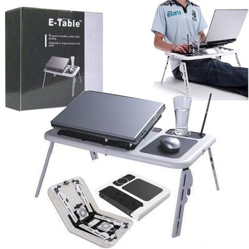 Masuta laptop multifunctionala E-table cu suport mouse ,stand cooler ,notebookx
