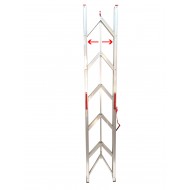 Scara simpla pliabila/foldabila cu 7 trepte 2.4m