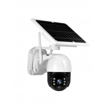  Camera de supraveghere, wireless, cu panou solar, 1080p, WiFi cu cartela sim, infrarosu